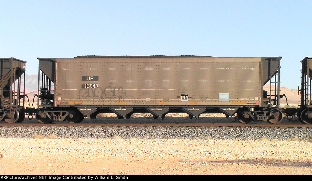 WB Loaded Coal Hooper Frt at Erie NV W-Pshr -58